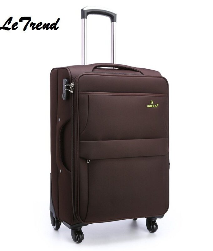 Letrend Men Rolling 28 Inch Luggage Spinner Travel Bag Suitcases