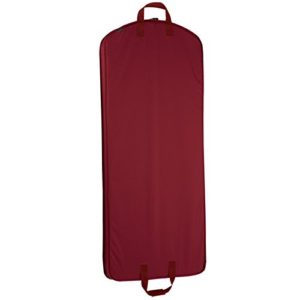 WallyBags 52" Dress Length Garment Bag, Red