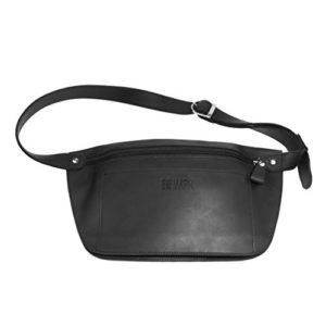 Leather Belt Bag - Genuine Waist Bag - Fanny Pack - for Man Woman