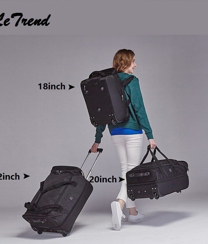 Fashion 18//22 inch Extensible Backpack Travel Bag