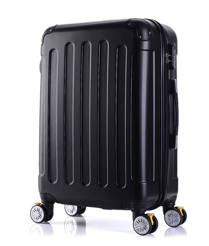 LeTrend Fashion Rolling Luggage Spinner 22 inch Student Suitcase