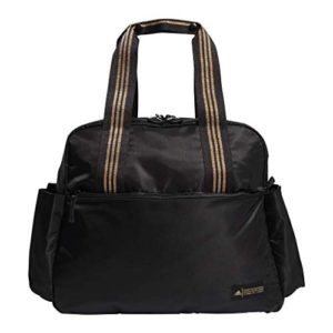 adidas Sport to Street Tote Bag, Black/Gold Leurex, One Size