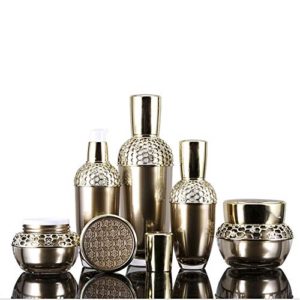 Travel Size Toiletry Bottles Set, TSA Approved Clear Cosmetic Makeup