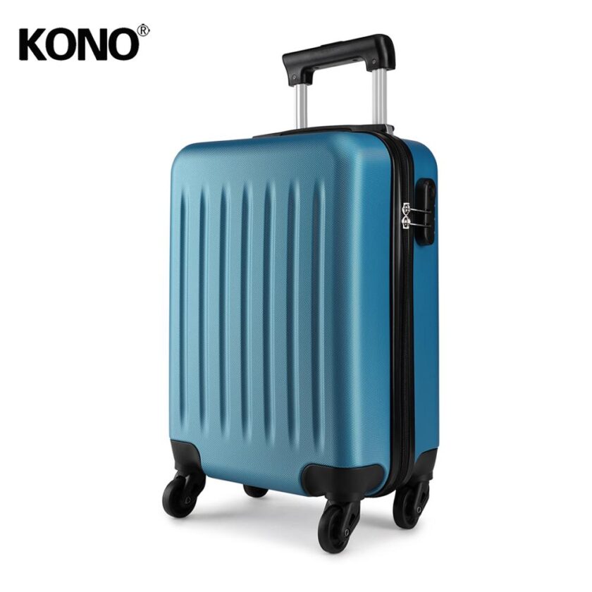 KONO Cabin Suitcase Rolling Hand Luggage Travel Check in Carry on