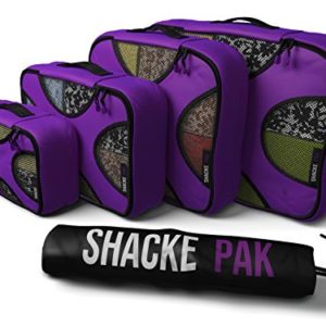 Shacke Pak - 4 Set Packing Cubes - Travel Organizers