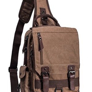 Mygreen Sling Canvas Cross Body 13-inch Laptop Messenger Bag