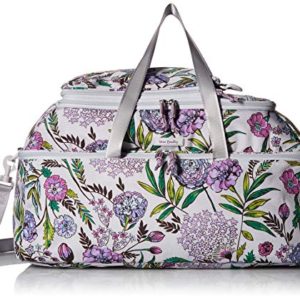 Vera Bradley Lighten Up Convertible Travel Bag, Lavender Botanical