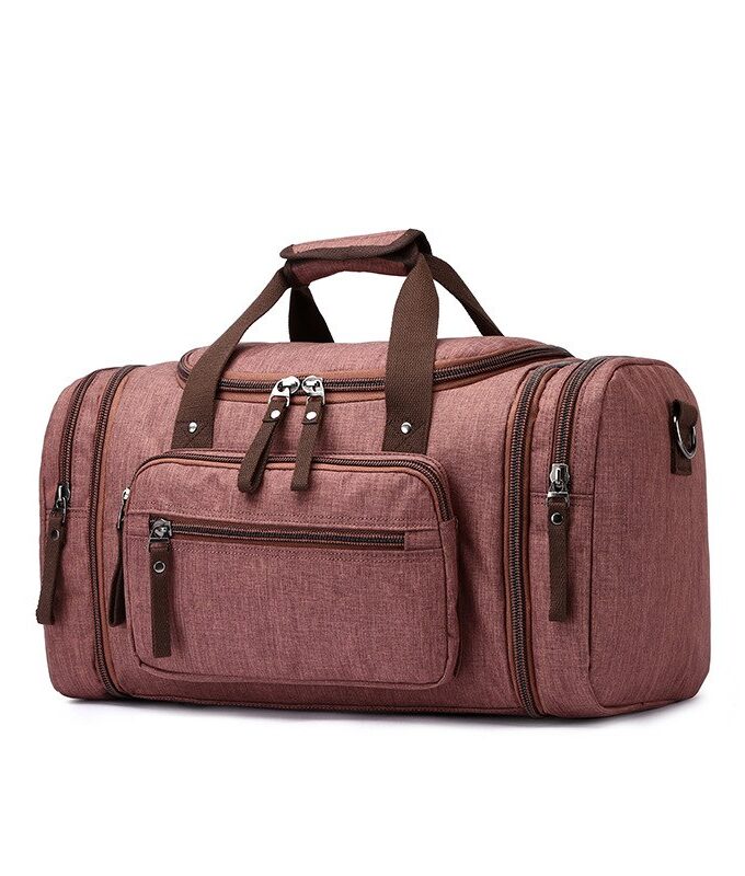 Canvas Men Travel Bag Carry On Luggage Bag Men