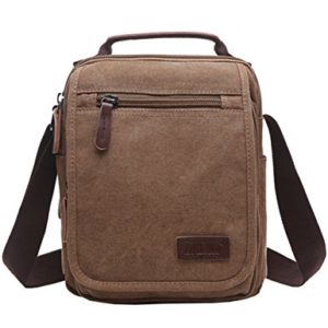 Mygreen Men's Multifunctional Canvas Shoulder Bag