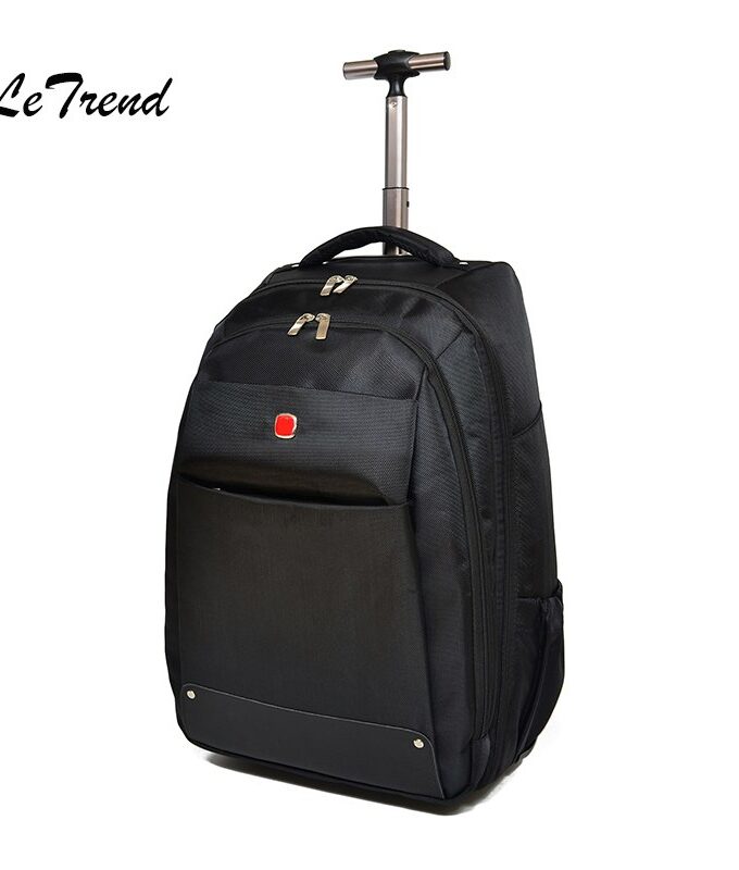 Letrend Business Backpack Oxford Travel Bag Men Suitcase