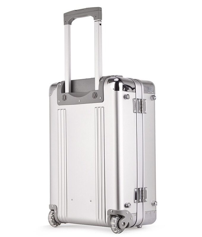 Letrend 100% Aluminum-magnesium alloy Rolling Luggage