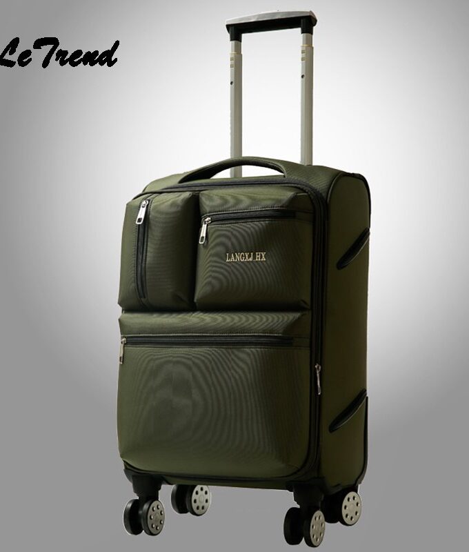 Business Oxford Rolling Luggage - Elevate Your Travel Style