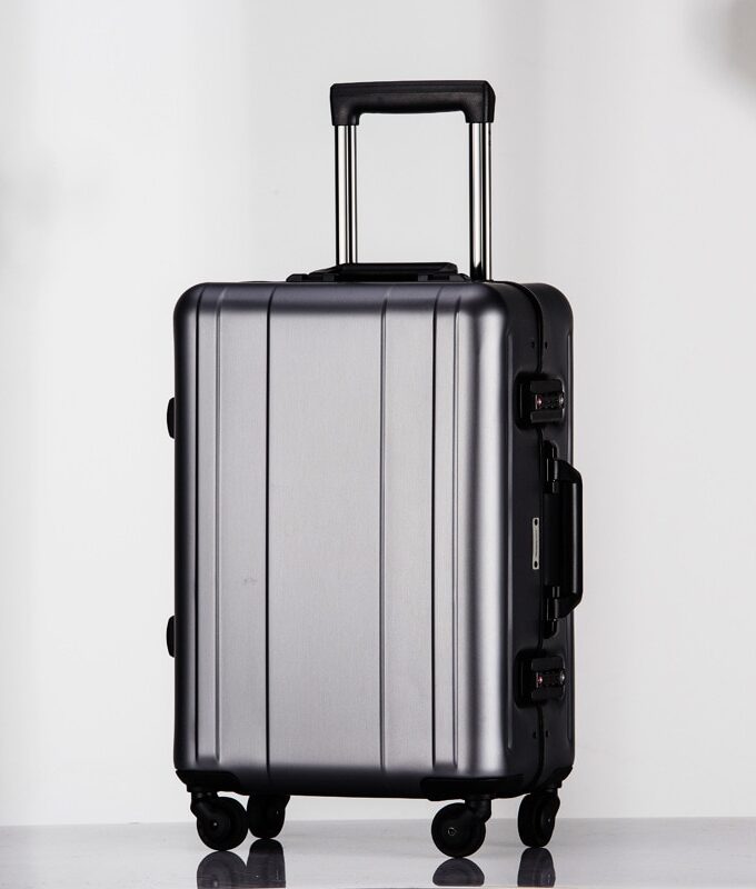 100% Full Aluminum Alloy Trolley inch Metal Luggage