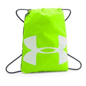 Under Armour Ozsee Sackpack, Hyper Green /Stealth Gray, One Size