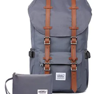 KAUKKO Laptop Outdoor Backpack, Travel Hiking& Camping Rucksack Pack