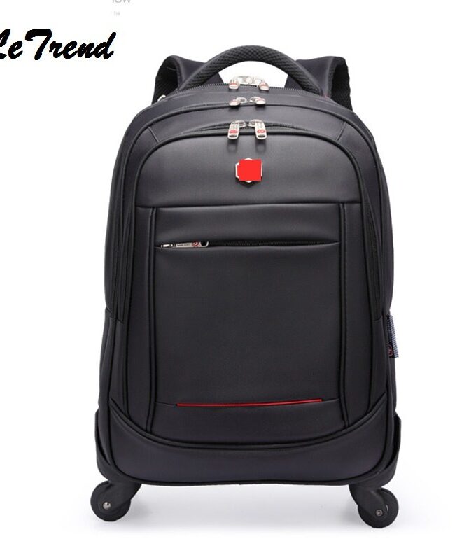 New Multifunction Rolling Luggage "22"Spinner Backpack