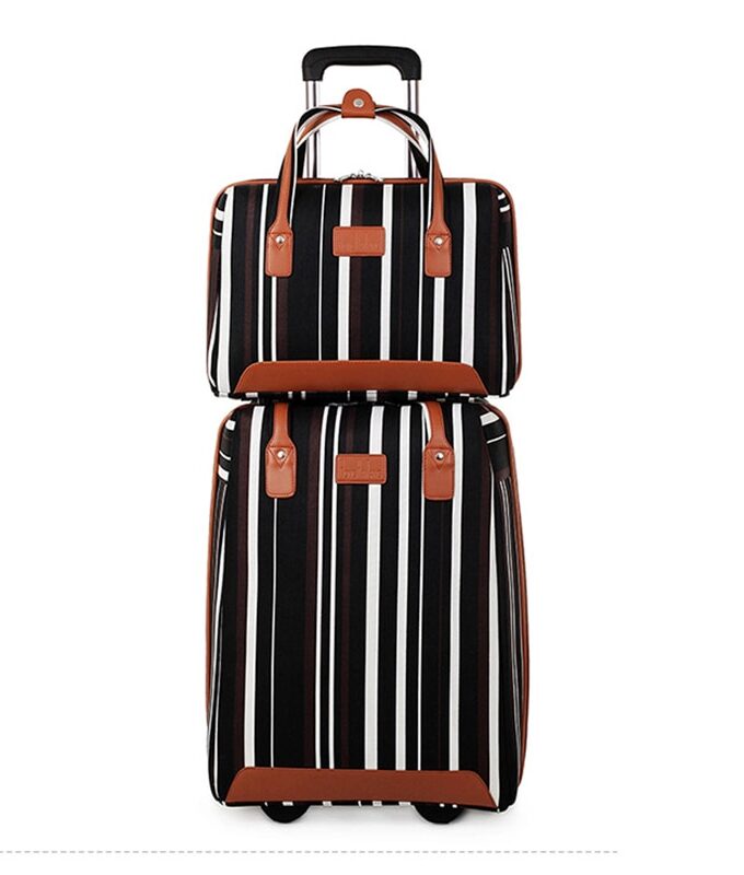 BeaSumore Creative Rolling Luggage Set Spinner Women Trolley