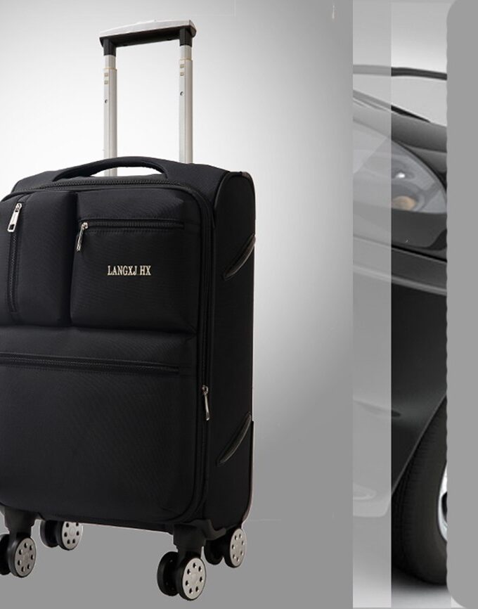 Letrend Spinner Rolling Luggage Men Travel Bag