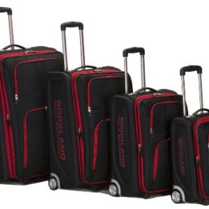 Rockland Luggage Varsity Polo Equipment 4 Piece Luggage Set