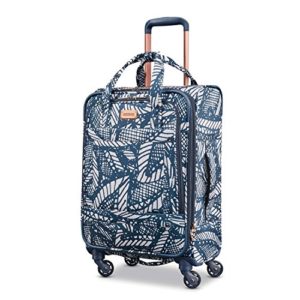 American Tourister Belle Voyage 21" Spinner Burst Floral Indigo Sand