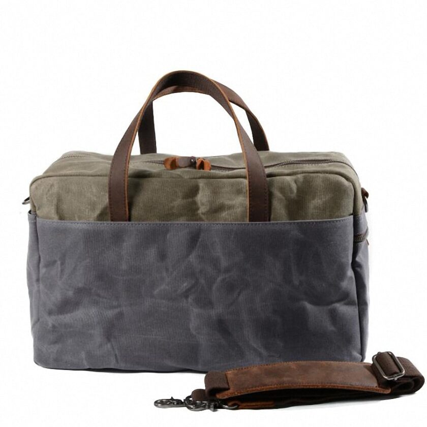 Waterproof Canvas Men Travel Bags Carry On Luggage Bags