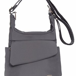 Travelon Anti-Theft Messenger Bag (DARK GREY)