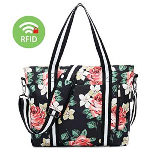 Laptop Tote Bag for Women 17.3" - RFID Anti Theft