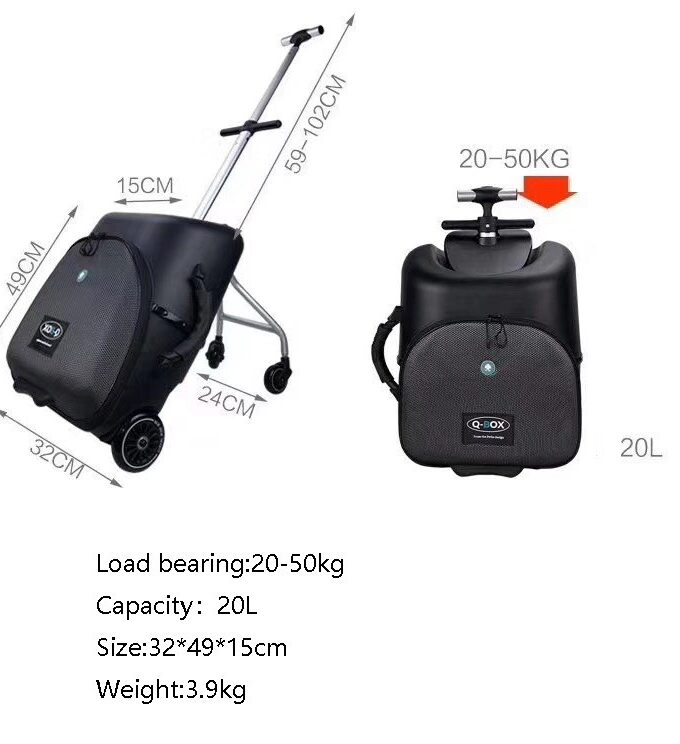 CARRYLOVE High quality and convenient Kids scooter suitcase