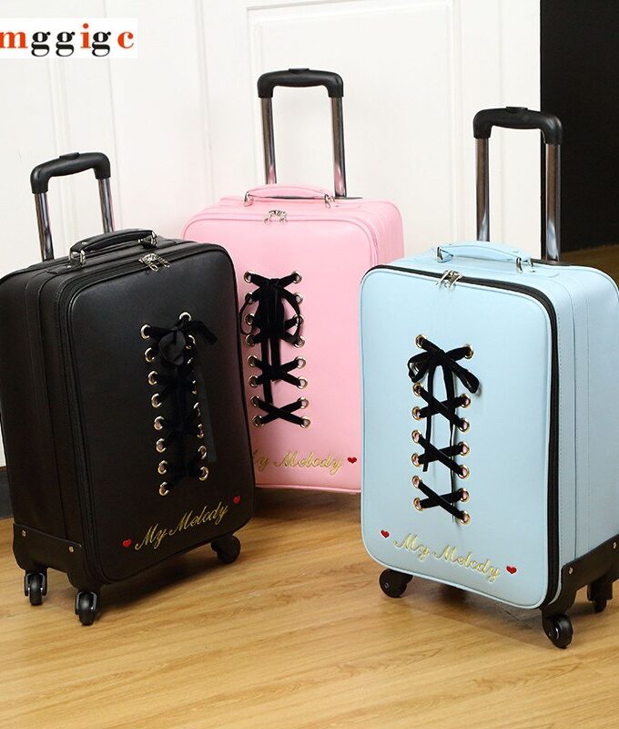 New Luggage bag ,Women Suitcase,Fashion PU Travel Box