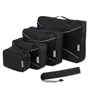 5 Set Packing Cubes, Travel Luggage Packing Organizers