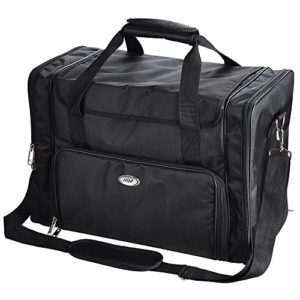 AW 1200D Oxford Pro Black Soft Makeup Train Bag Case