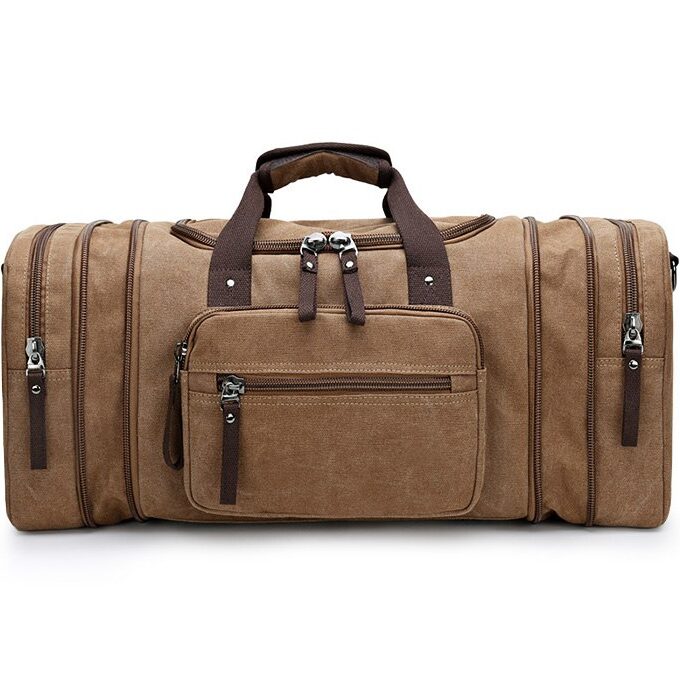 Baellerry Canvas Men Travel Bags Carry on Luggage Bags Men