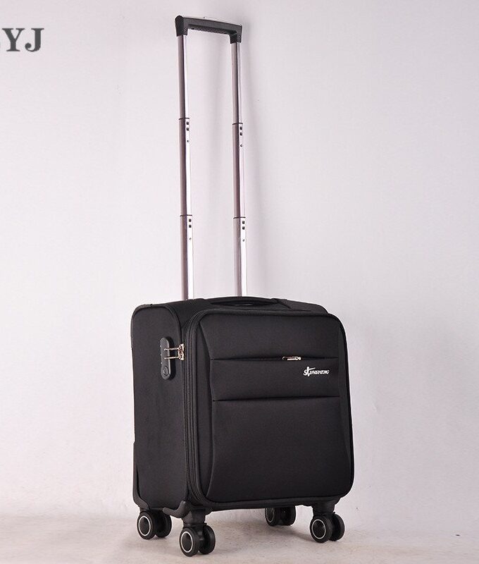 ZYJ Fabric Business Travel Airplane Rolling Luggages