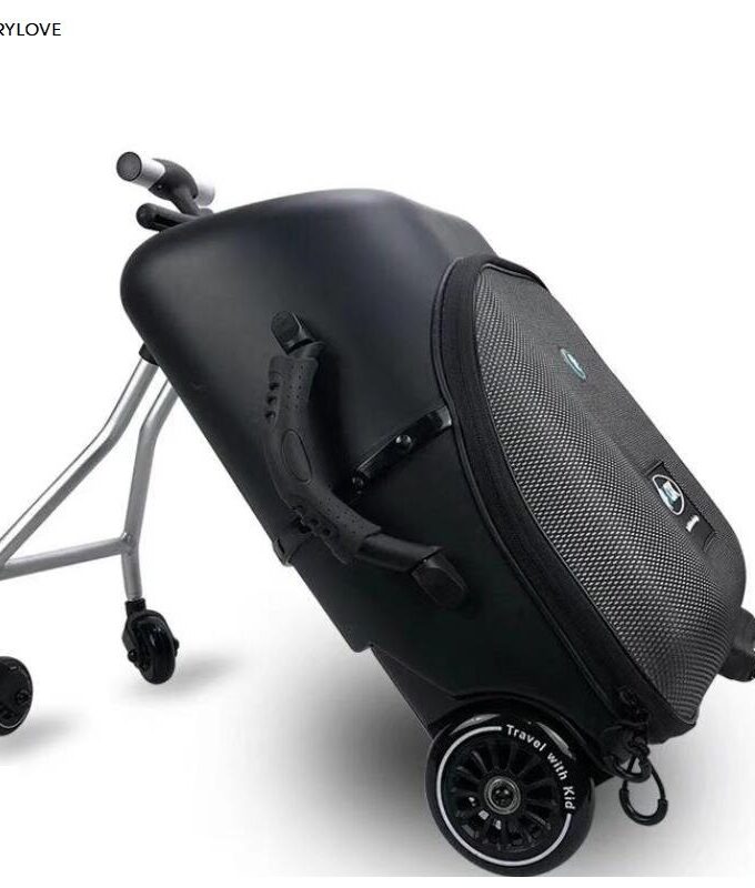 Travel tale High quality and convenient Kids scooter suitcase