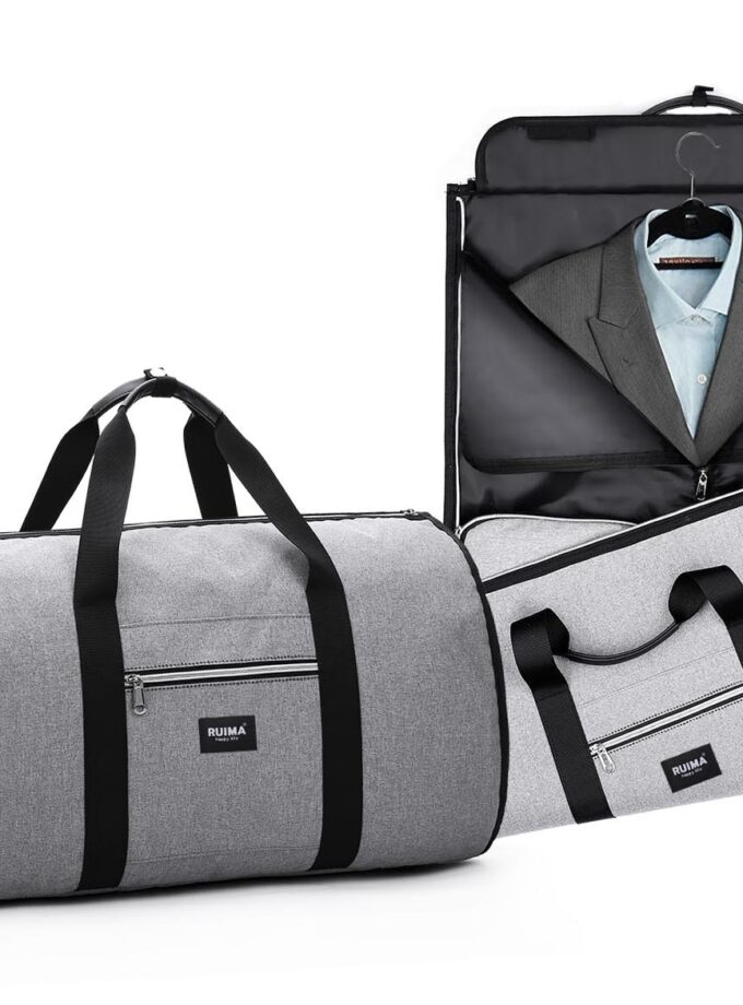 Business Travel Bag Men Duffle Bags Waterproof Oxford Overnight Bag