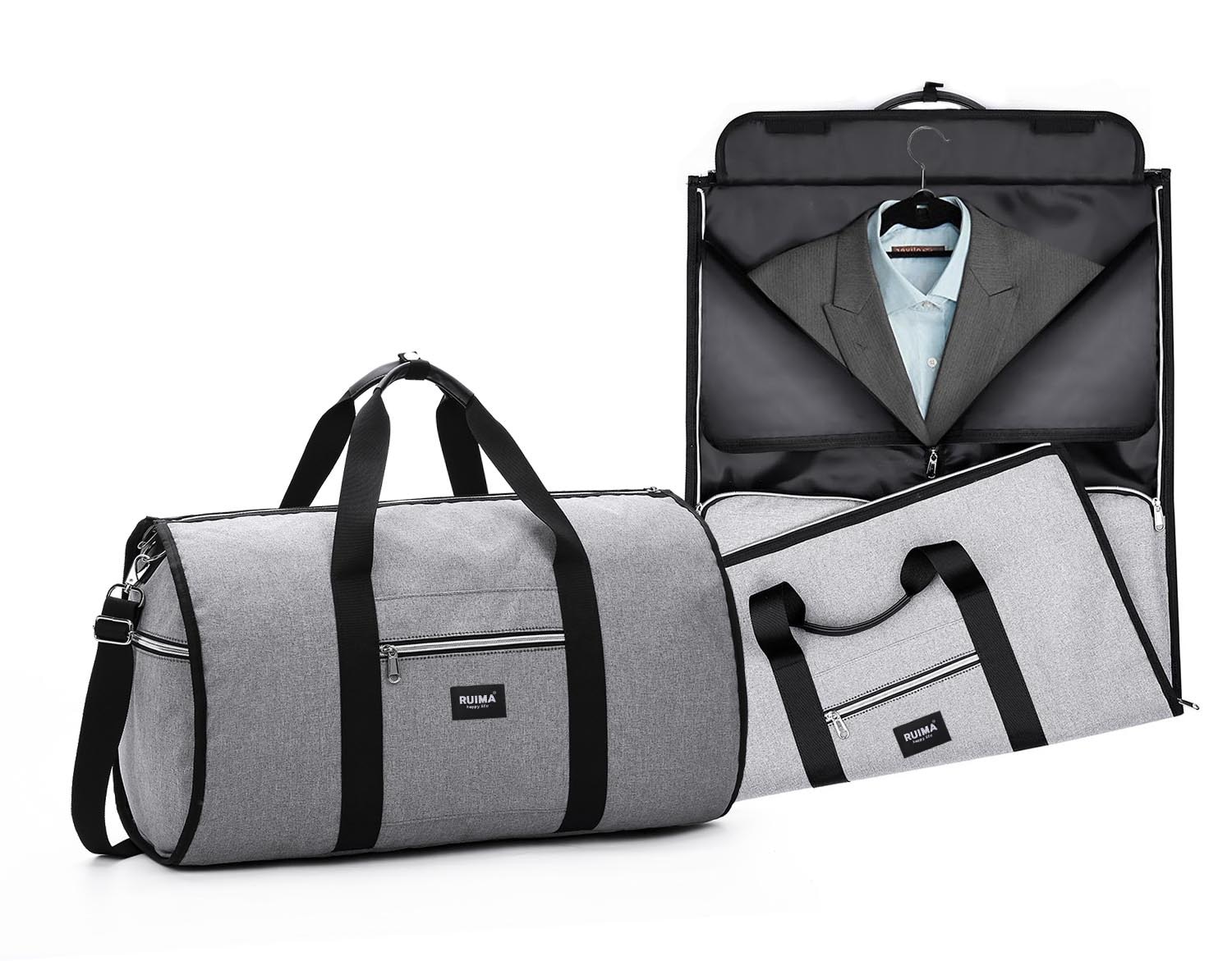 Business Travel Bag Men Duffle Bags Waterproof Oxford Overnight Bag ...