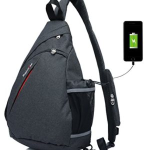 Magictodoor Sling Bag Travel Backpack Wear Over Shoulder