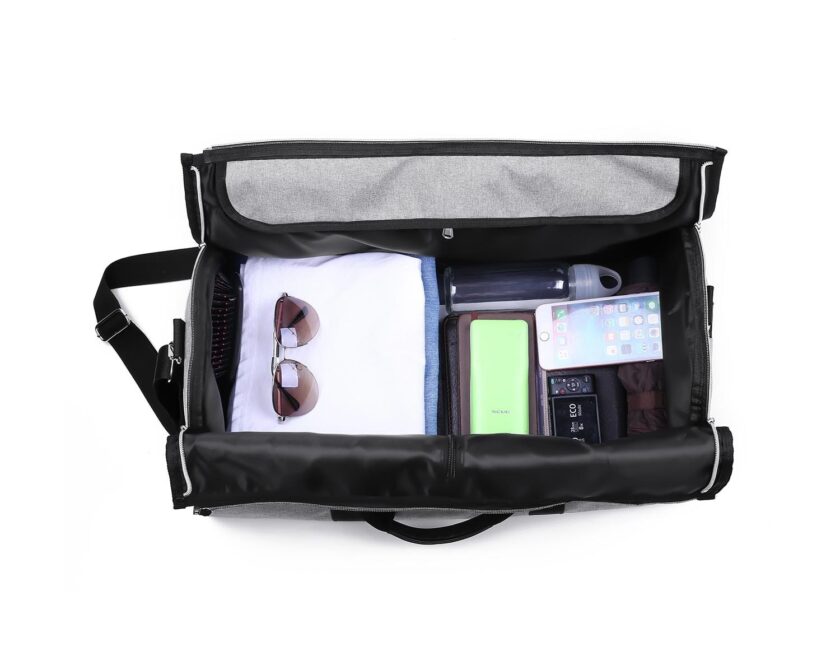 Business Travel Bag Men Duffle Bags Waterproof Oxford Overnight Bag