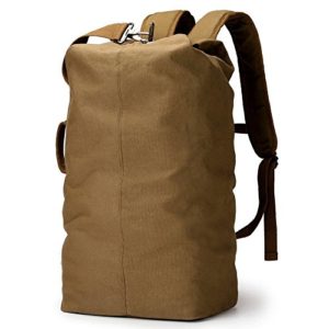 XINCADA Duffle Backpack Duffel Bag Canvas Backpack