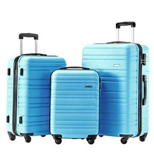 Luggage Set 3 Piece Set Suitcase set Spinner Hard shell Lightweight