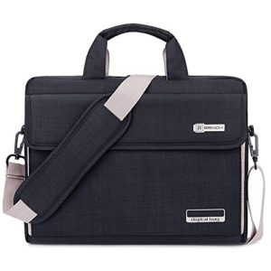 Brinch Unisex Oxford Laptop Sleeve Messenger Shoulder Bag