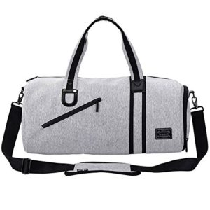 LYCSIX66 Small Sports Gym Bag Canvas Men’s Travel Duffle Bag