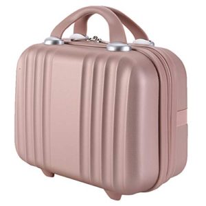Lzttyee Mini Hard Shell Polychrome Cosmetic Case Luggage