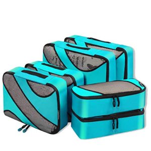 6 Set Packing Cubes,3 Various Sizes Travel Luggage