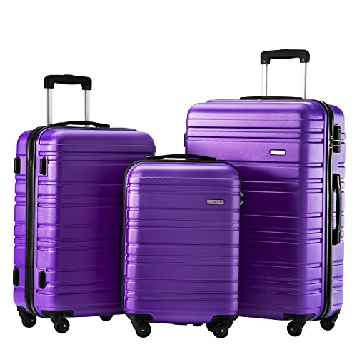 Luggage Set 3 Piece Set Suitcase set Spinner Hard Review ...