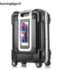 Business Aluminum Frame Rolling Luggage Spinner inch suitcase
