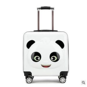 Panda Kid Travel luggage suitcase Trolley bags on wheels