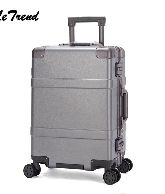 New Fashion 24 Inch Rolling Luggage Aluminium Frame