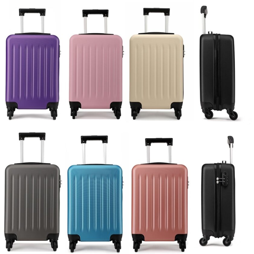 KONO 19" Cabin Suitcase Rolling Hand Luggage Travel