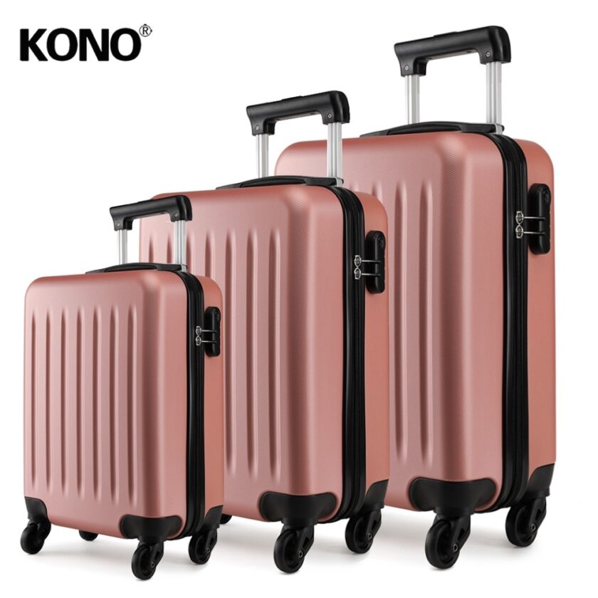 KONO Rolling Hand Luggage Cabin Suitcase Travel Bag Review